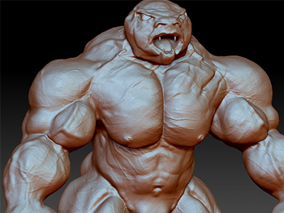 Zbrush dude 3d aesthetics art body bodybuilding character modelling monsters muscle ripped sculpture zbrush