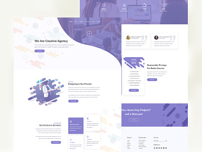 Creative Websites by Aditya Kumar (Freelance Designer) on Dribbble