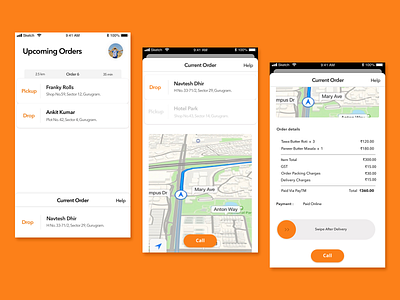 Delivery Executive App