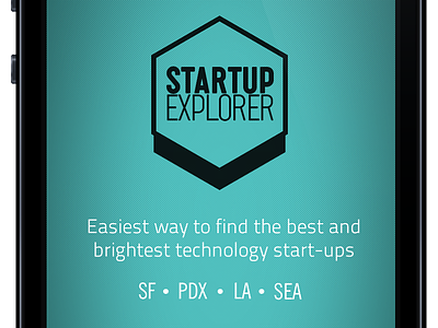 Loading View for Startup Explorer by Buddy app creative loading mobile simple startup technology