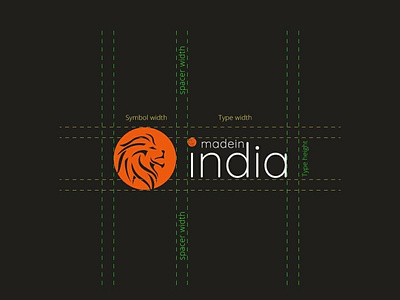 Made In india identity for GOI brand branding dribbble government graphic design graphics icon identity design lion logo logo design minimalist ui