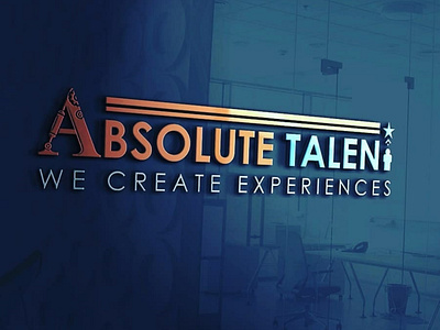 Absolute talent logo Design brand branding dribbble graphics hiring human resources identity identity design illustration logo logo design packaging technology ui vector