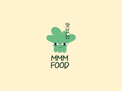 Logotype for cafe. MMM FOOD branding designerdianak illustration logo logo design logodesign logos logotype