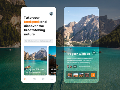 Travel App - Discover the nature