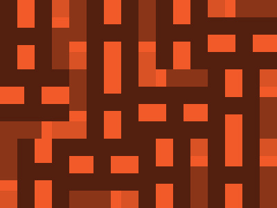 Hi orange pattern