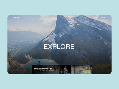 Travel Agency design landing landingpage productdesign responsive travel ui uiux ux webdesign