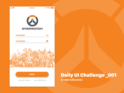 Daily UI Challenge 001