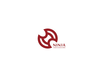 Ninja Logo Design brand branding company design emblem graphicdesign illustration illustrator lettering logo logodesign logos logotype ninja vector
