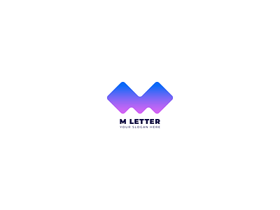 M Letter Logo Design