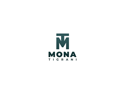 Logo for Mona Tigrani Brand brand branding design dress fashion icon logo logotype