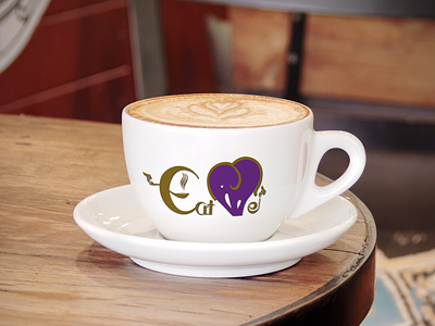Logo eat me(thailand restaurant) coffee graphic design illustration logo love mockup thailand