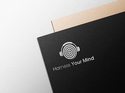 Harness your mind logo adobe illustrator brand identity coach graphic design hypnotherapist hypnotherapy logo logo design mindset vector
