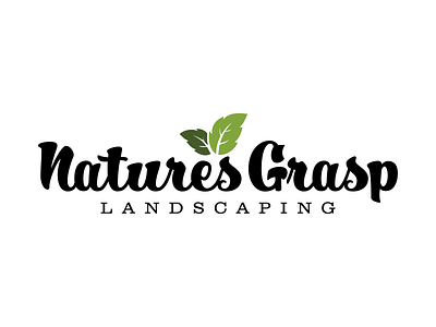 Nature's Grasp Landscaping design landscaping logo