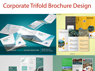 Professional Trifold Brochure Design bifold brochure booklet design catalog coporate fourfold professional design restaurant travel trifold trifold brochure trifold template typography