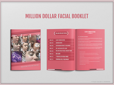 Salon Manual Booklet Design