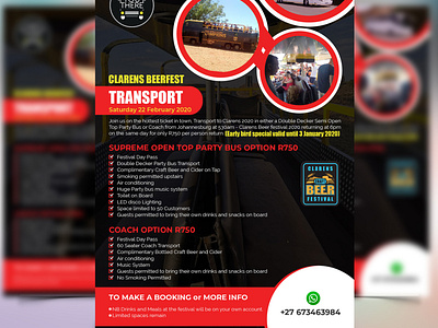 Transport Flyer or Leaflet Design