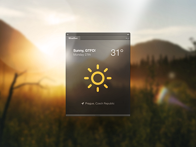 The 1st Weather extension for Photoshop app extension icons photoshop useful weather