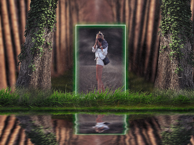 Another World awesome beautiful girl beauty design digitalart illustration manipulate manipulation shots visual art