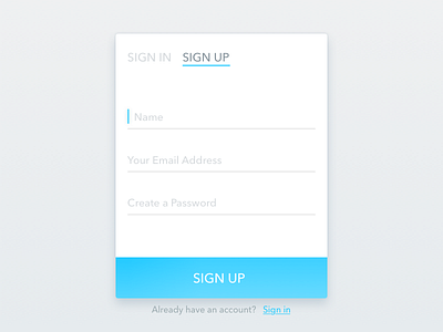 Daily UI #1 - Signup