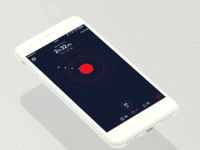 User's focus UI Animation