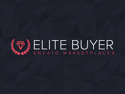 Envato Elite Buyer Logo brand branding clean elite envato icon identity logos mark