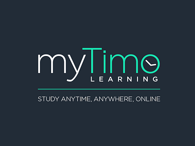 My Time branding education identity learning logo