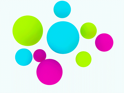 Soft Balls animated gif animation balls bounce cinema4d soft body