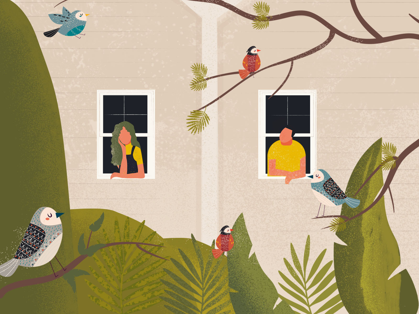 love in quarantine by Sara Aber on Dribbble