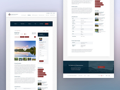 American Forest Management - Property Detail american blue footer management nav property red responsive web website