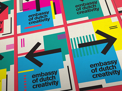 Embassy of Dutch Creativity branding design logo typography