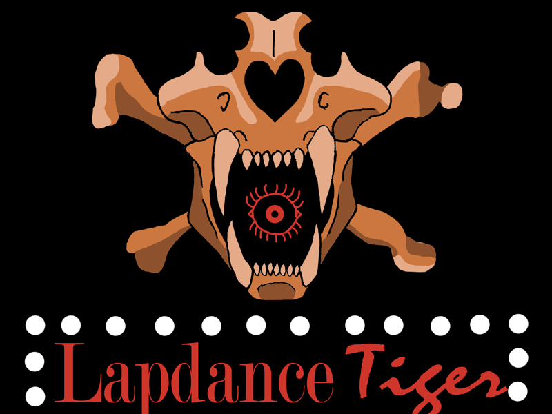 Lapdance Tiger logo idea 3 illustration logo music photoshop