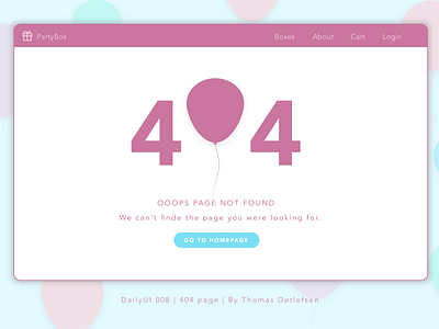 404 Page -