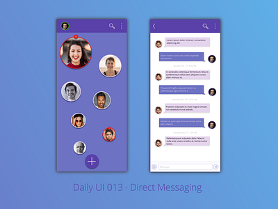 Direct Messaging - Daily UI 013