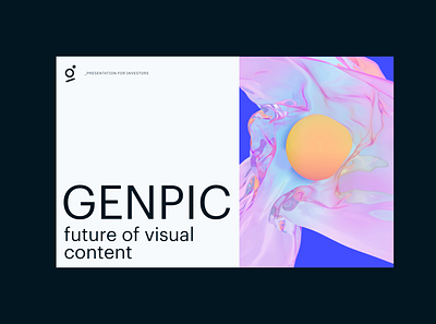 GENPIC Pitch Deck abstract