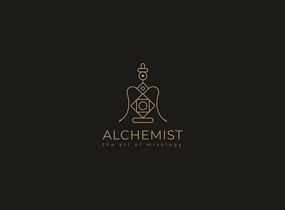 Alchemist Hookah Logo 2020 creative hookah line art logo logo design minimal hookah minimalist hookah mixoogy professional trendy