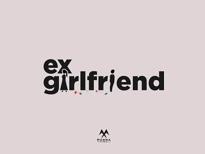 ex girlfriend  logo design