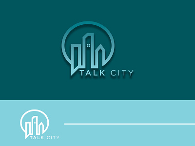 Talk City Minimal Logo