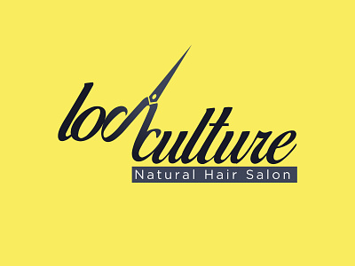 Loc Culture Salon Logo branding logo