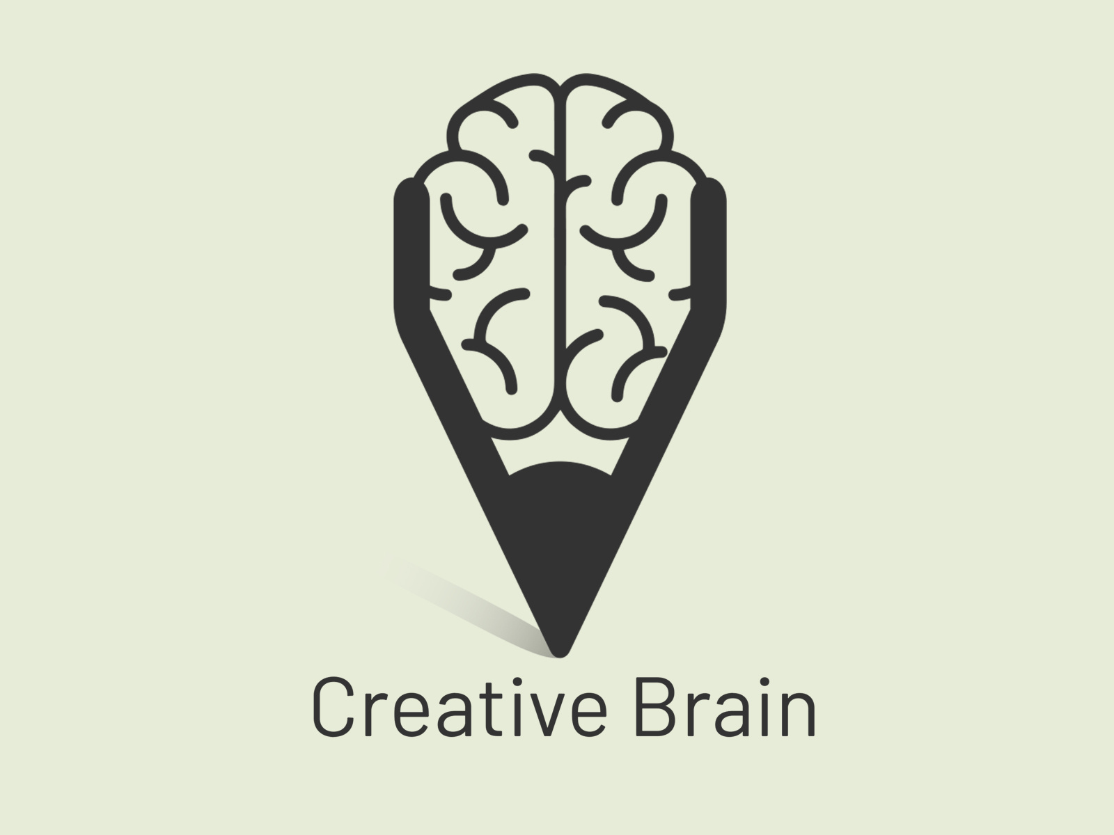 Simple Brain Logo