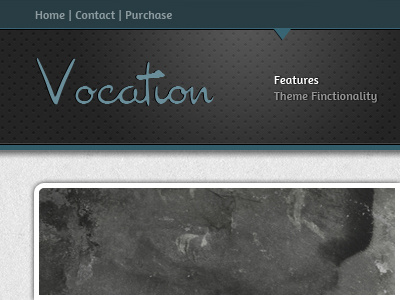 Vocation theme website