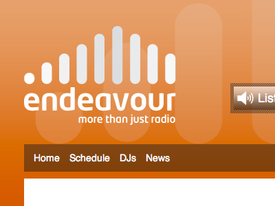 New Endeavour Radio website