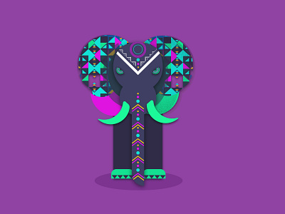 Elephant illustration illustration vector