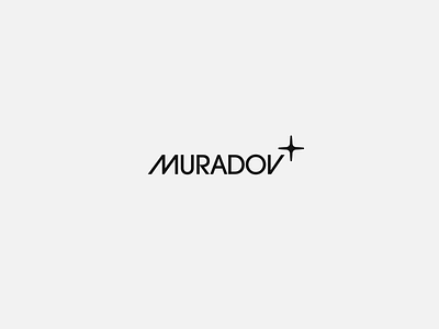 Muradov branding design flat illustrator logo logotype minimal minimalism minimalist personal personal brand personal branding