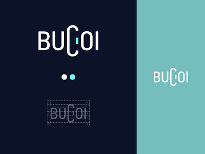 BUCOI blue branding design flat logo logotype minimal minimalism minimalist minimalistic outline vector
