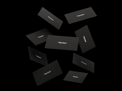 factorr black branding design flat logo logotype minimal minimalism minimalist minimalistic typography
