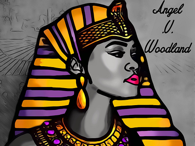 Egyptian Queen crown egyptian headpiece queen royalty woman