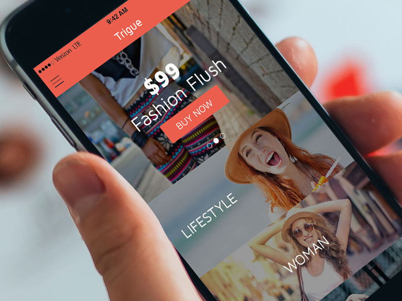 Shopping App Home Page by Rabin Dey on Dribbble