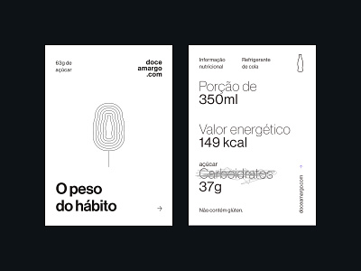 Cartazes - Doce Amargo design poster poster design typography ui ux web