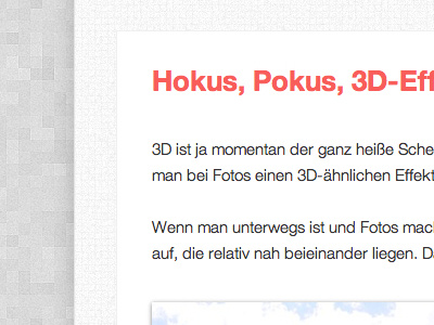 Hokus Pokus! article blog pattern wordpress