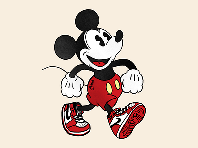 Mickey Mouse Jordan 1 S